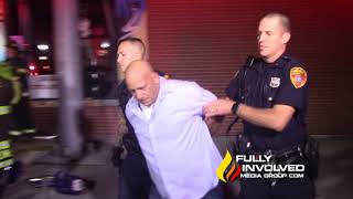 Patchogue,NY: Shirley Man Arrested for DWI after Crashing Vehicle into Building 09-29-18