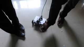Object avoiding robot using Ultrasonic sensor