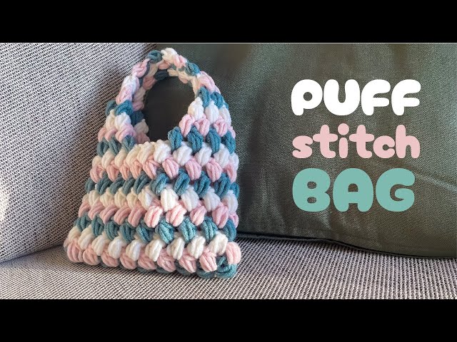 How to crochet the bean stitch - EASY tutorial