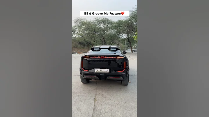 Mahindra BE 6 Groove ME Feature❤️ #viral #shorts #round4wheels #shortsvideo #mahindra #be6 #trending