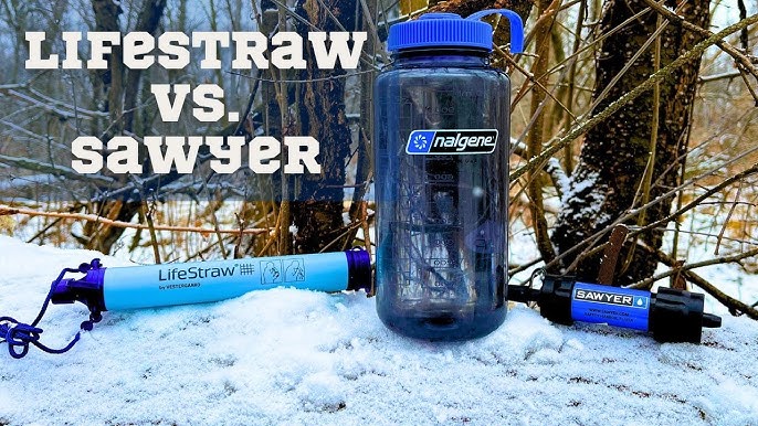 How effective is the Lifestraw? Lifestraw vs. muddy puddle