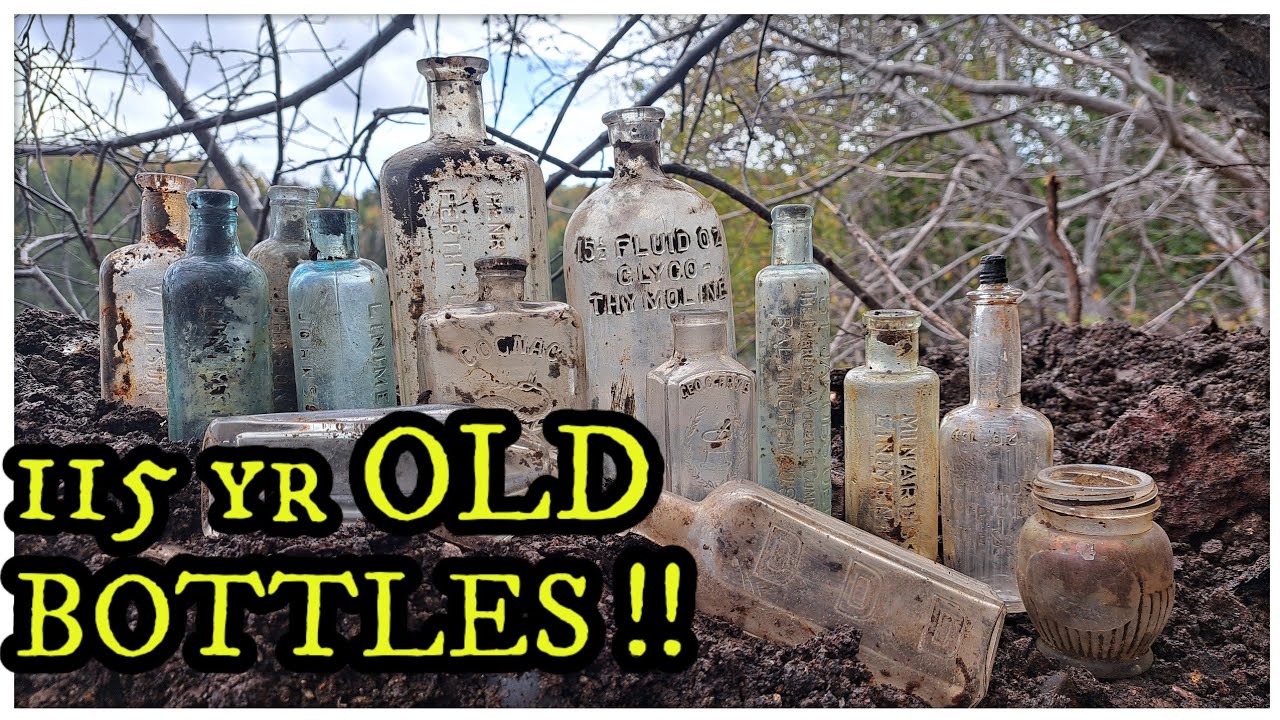 💥 Bottle Digging Dump Digging #55 💥 PART TWO ~ 115 YR Old Bottles, St ...
