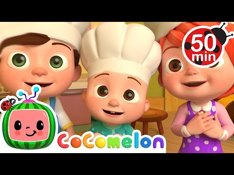 CoComelon - Hot Cross Buns | Learning Videos For Kids | Education Show For Toddlers