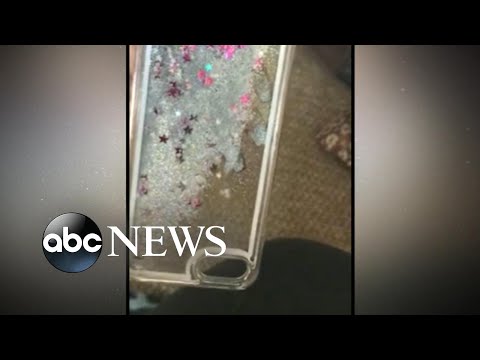 Video A Glitter Iphone Case