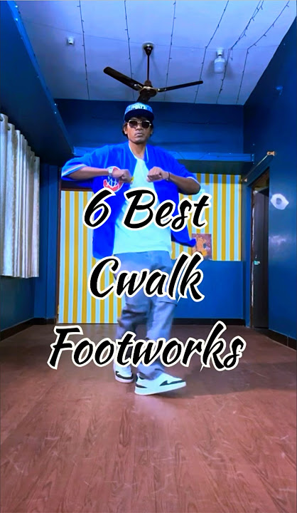 6 Best Cwalk Footworks #cwalk #cwalking #jddancetutorial #hiphop