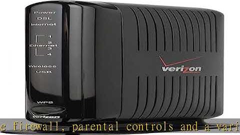 Actiontec Verizon High Speed Internet DSL Wireless N Modem and Router (GT784WNV)