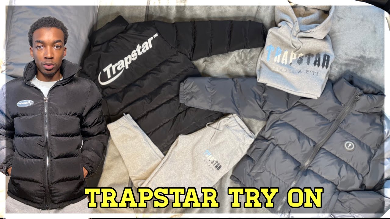 Trapstar try on haul | Hyperdrive Jacket & Tracksuit SIZING!