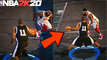 James Harden DOUBLE STEPBACK Tutorial in NBA 2K20 Mobile!! (Improved)