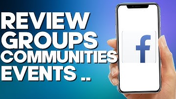 How to Review Groups Communities Events & Reels on Facebook Lite App
