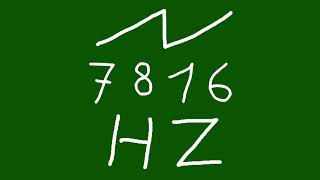 7816 hz saw