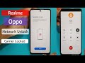 How to Unlock Realme C55 Network unlock | Oppo network lock | How to unlock country lock OPPO/Realme