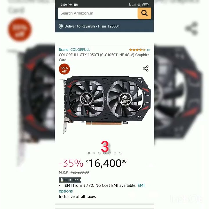 Best gpu under 20k youtube