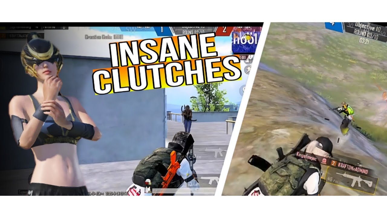 Unbelievable Clutch Moments 😱 | BGMI Montage 🔥 - YouTube