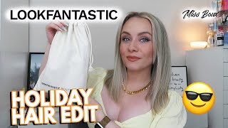 LOOK FANTASTIC HOLIDAY HAIR EDIT BEAUTY BOX UNBOXING LIMITED EDITION - MISS BOUX screenshot 5