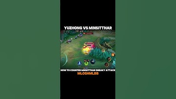 Yuzhong Breaks the Limit from Minsitthar Sneaky Attack MLBB - Yuzhong Gameplay