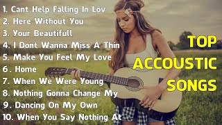 Best Acoustic Songs 2024 ☀️ Top Cover En Ingles ☀️ Soft Songs English Gentle