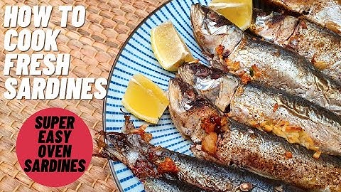 Fresh Sardines | Super Easy Oven Sardines