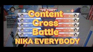 Nika 🥶 vs Everybody's NT 😅 |Contention Cross Battle |Momo Hinamori 🥶 Bleach Mobile 3D screenshot 3
