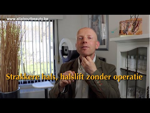 Strakkere hals, halslift zonder operatie