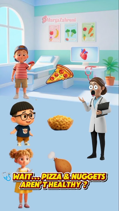Wait… Pizza, Nuggets & Mac n’ Cheese Aren’t Healthy? #shorts
