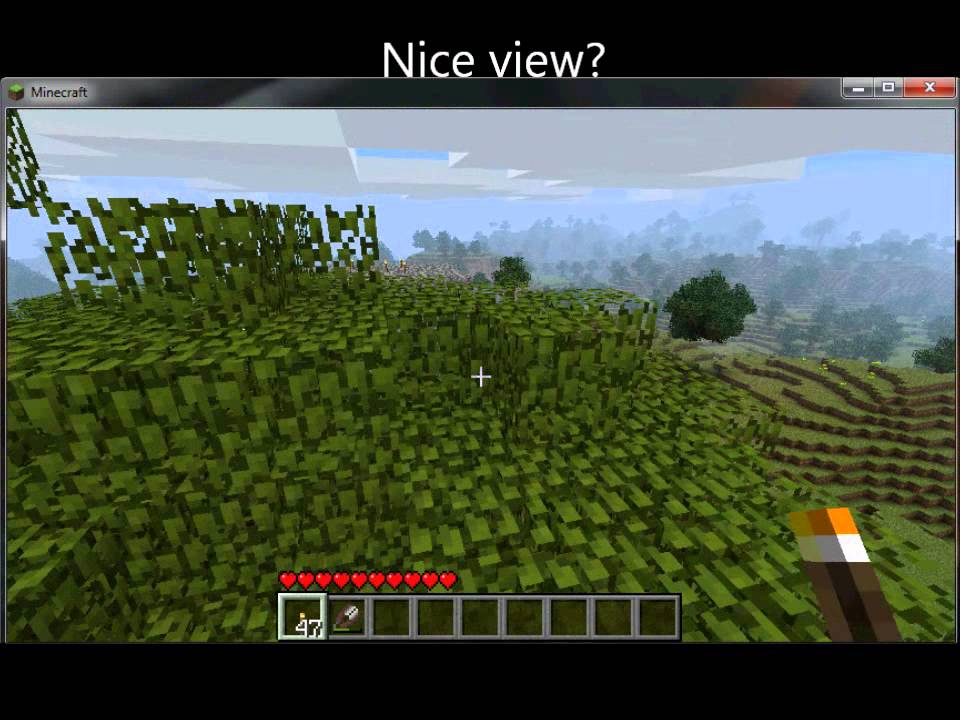 Minecraft tree house and cactus farm!