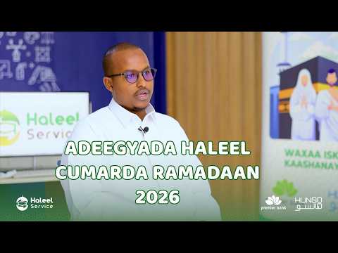 Adeegyada Haleel Ee Cumrada Ramadaan Safar Cibaado oo Qorshaysan