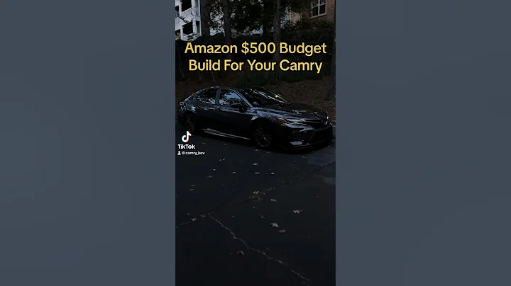 Camry Budget Build 😳 #toyotacamry #camry