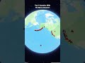 Top 3 Countries With The Most Volcanoes! #education #geography #maps #facts #shorts