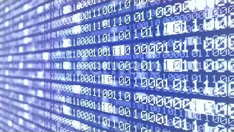 4K Binary Code 1 | Motion Graphics - Envato elements