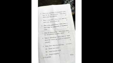 EVS QUESTION PAPER 2022 Third/fourth semester