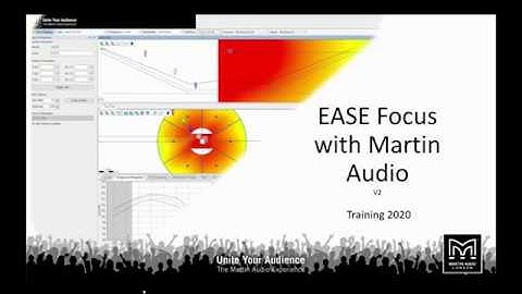 EASE FocusとMartin Audio