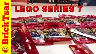 LEGO Series 7 minifigures unboxing (Unbagging) set 8831