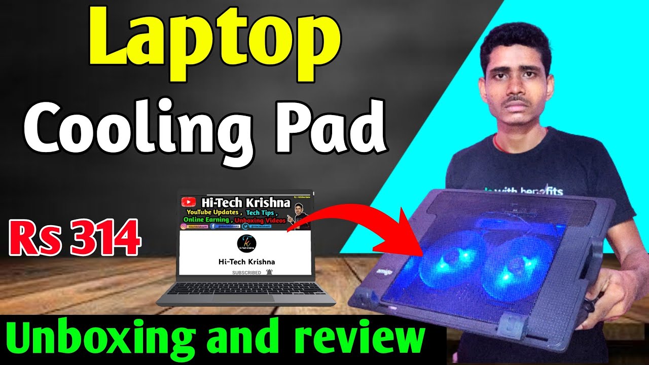 Laptop Cooling Pad Unboxing And Review 2022 Best Cooling Pad Under