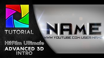 3D Intro Tutorial - HitFilm