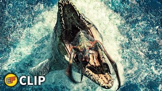 Pterosaur Attack Scene | Jurassic World (2015) Movie Clip HD 4K
