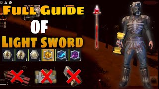 LIGHT SWORD FULL GUIDE #POPOYYT #lastdayrulesurvival #lastislandofsurvival #tipsandtricks screenshot 2