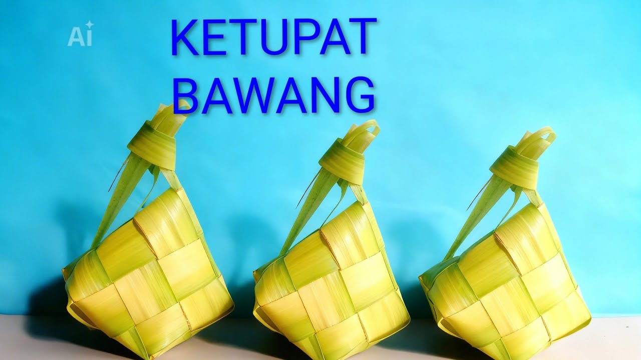 Cara Bikin Ketupat Bawang @IB_Channel