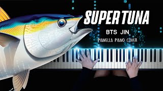 BTS JIN - 슈퍼 참치 (SUPER TUNA) | Piano Cover by Pianella Piano Resimi