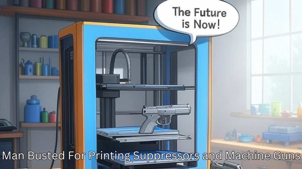 Georgia Man Arrested For 3D Printing Machine Guns And Silencers After ...