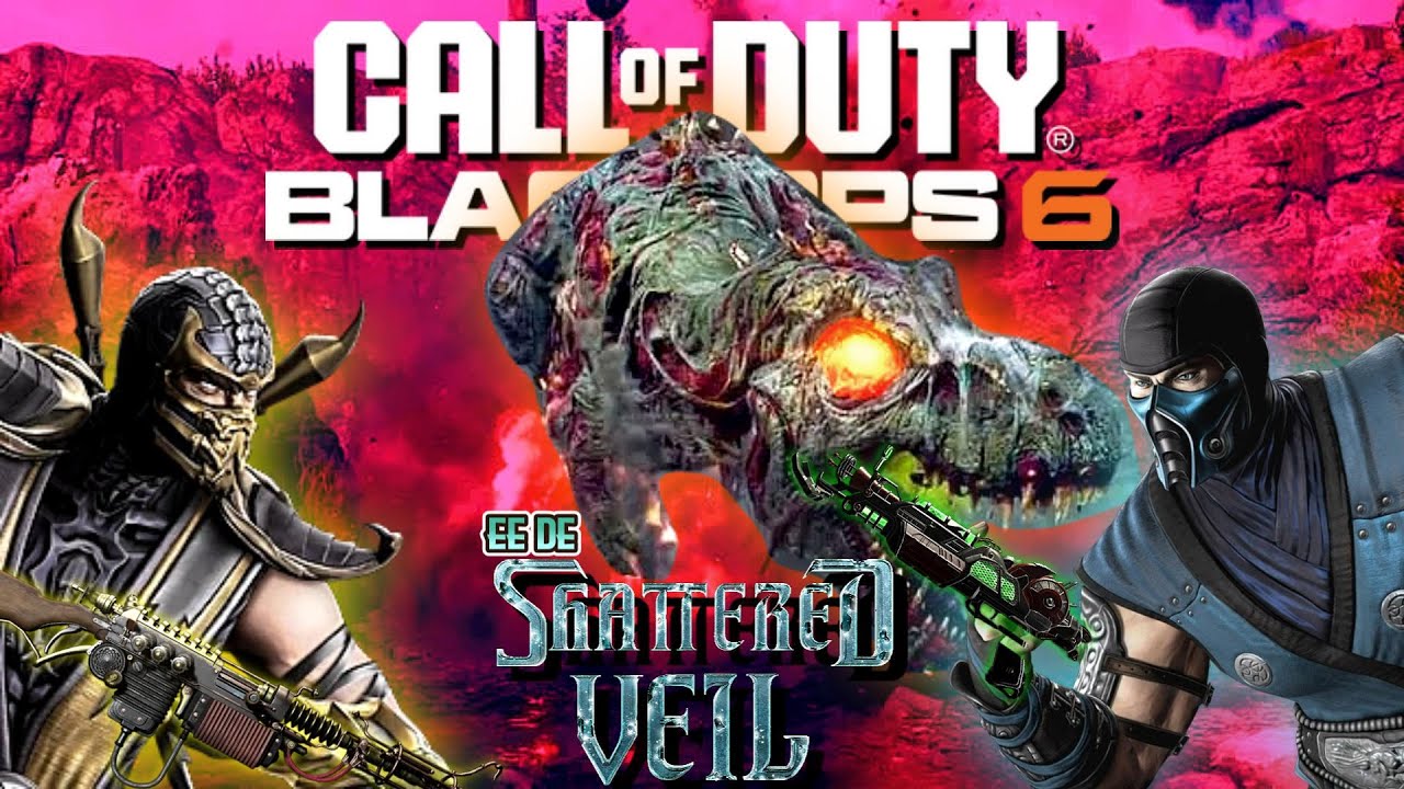 BOSS FIGHT CONTRA BARNEY EL T-REX DEL EE DE SHATTERED VEIL COD ZOMBIES - TheOdin528
