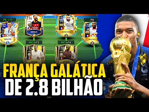 🇧🇷 MONTEI A SELEÇÃO BRASILEIRA NO FIFA MOBILE 22! O HEXA VEM NO