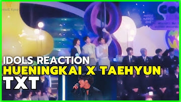 IDOLS Reaction Taehyun e Hueningkai (TXT) MAMA 2023