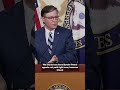 'It's not getting better for the American people' Mike Johnson speaks about shutdown