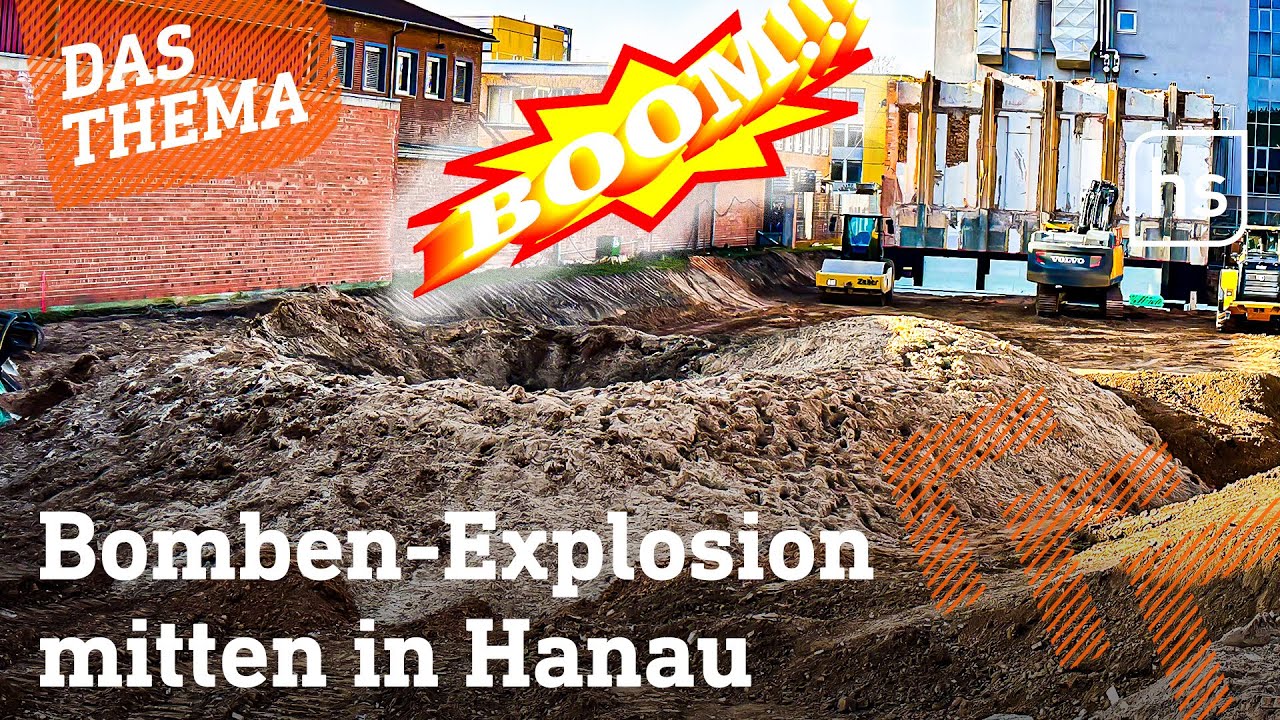 Bombenentschärfung in Hanau verläuft anders als geplant | hessenschau DAS THEMA