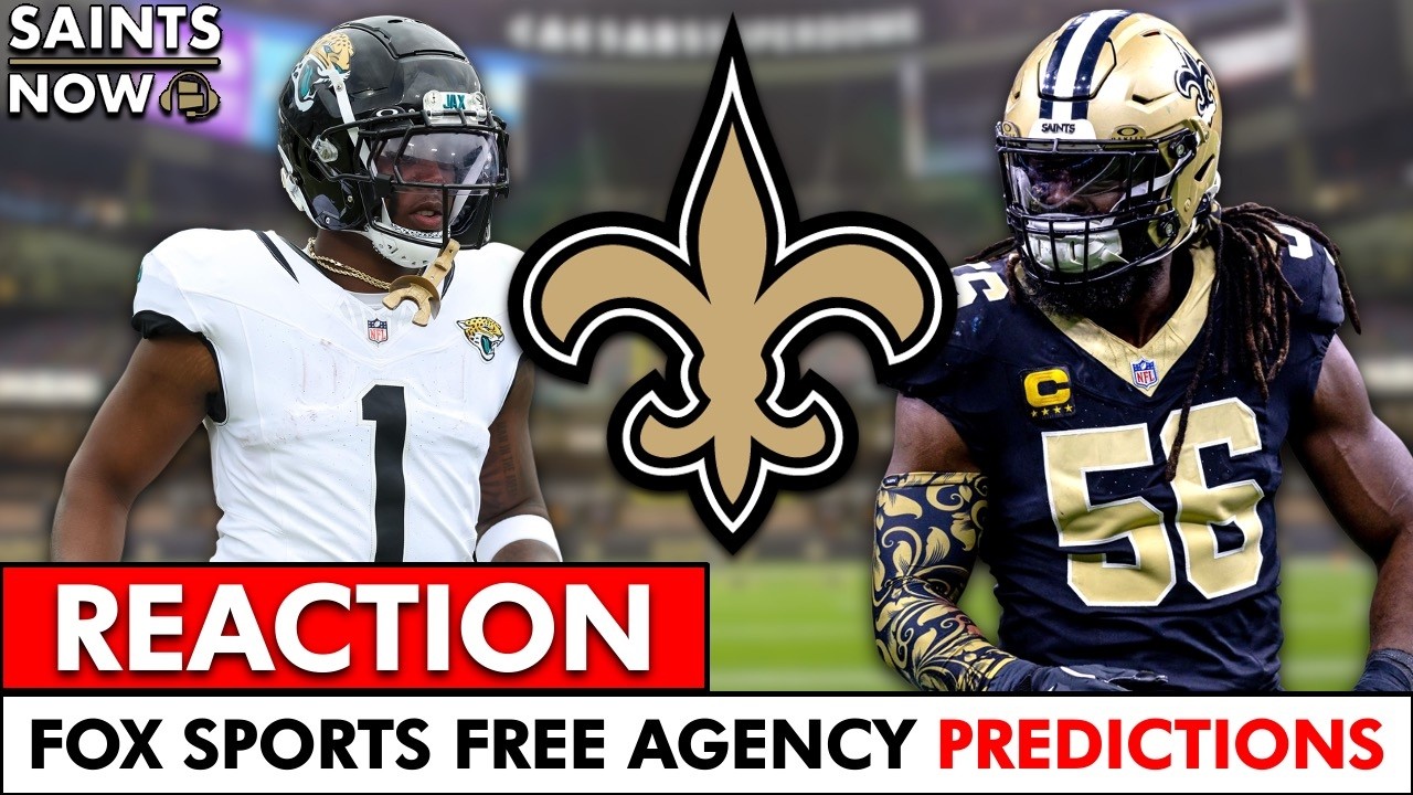 REACTION: New Orleans Saints Free Agency PREDICTIONS From Fox Sports