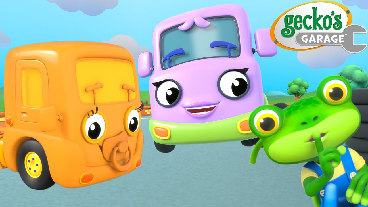 Play: Gecko's Garage: Hide, Seek & Spray: 44 minutes of vehicles and tools