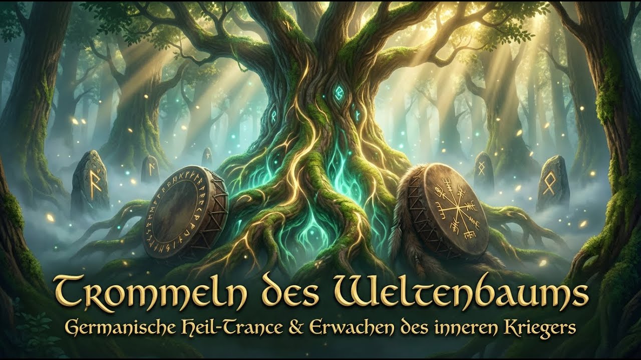 Trommeln des Weltenbaums | Germanische Heil-Trance – Erwachen der inneren Kraft