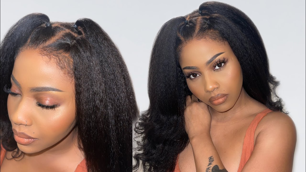 4c Edges Baby Hair | Most Realistic Wig (EVER) | Ft Luvme Hair