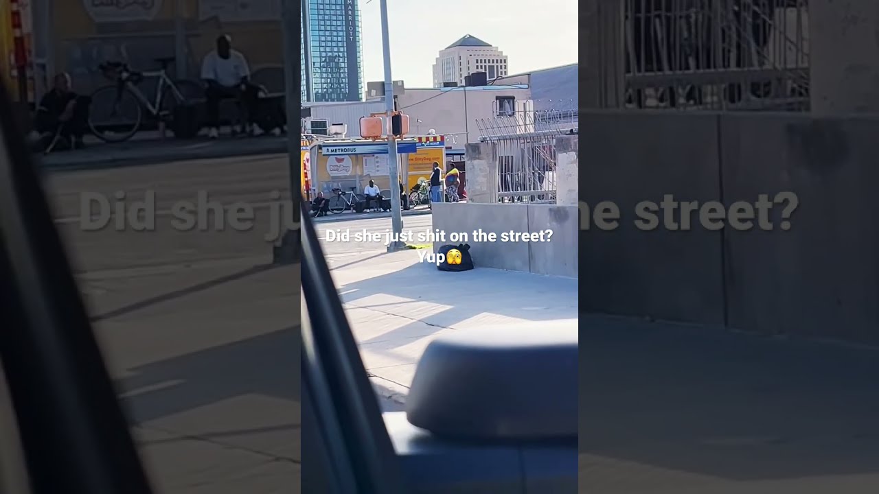 Homeless Women Shits On Street Shorts Funny Viral