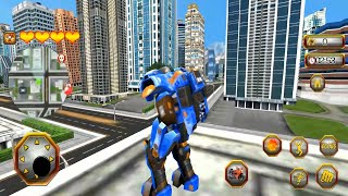 US Robot Bike Transform Shooting Game screenshot 3